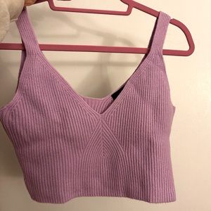 Size L JCrew Cashmere Crop Top - Worn Once!